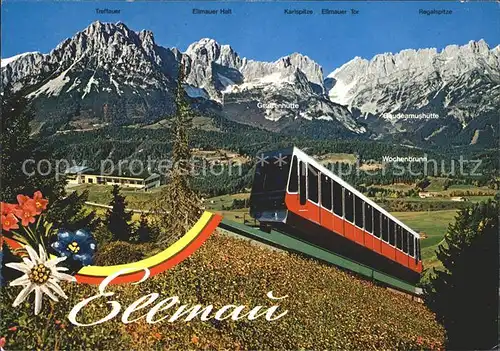 Zahnradbahn Hartkaiser Ellmau Wilder Kaiser  Kat. Bergbahn