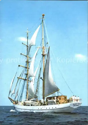 Segelschiffe Segelschulschiff Wilhelm Pieck Kat. Schiffe