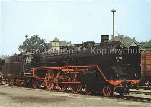 Lokomotive DR Betriebsnummer 03 001 Kat. Eisenbahn