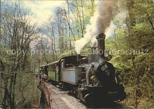 Lokomotive Petit Train Blonay Chamby Kat. Eisenbahn