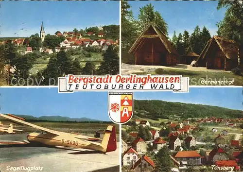 Segelflug Oerlinghausen Germanenhof Toensberg Kat. Flug