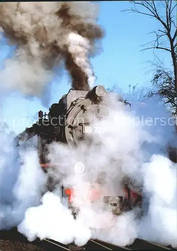 Lokomotive Harzer Schmalspurbahn  Kat. Eisenbahn