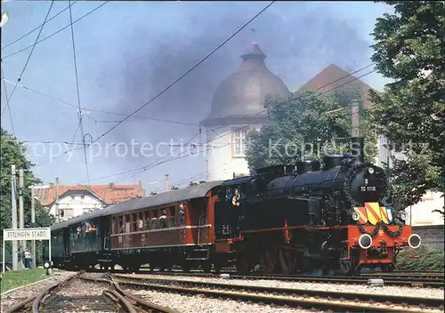 Lokomotive Tenderlokomotive 75 1118 Ettlingen Kat. Eisenbahn