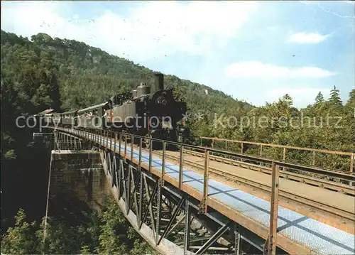 Lokomotive Wutachbruecke Kat. Eisenbahn