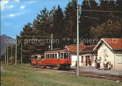 Strassenbahn Bahnhof Igls  Kat. Strassenbahn