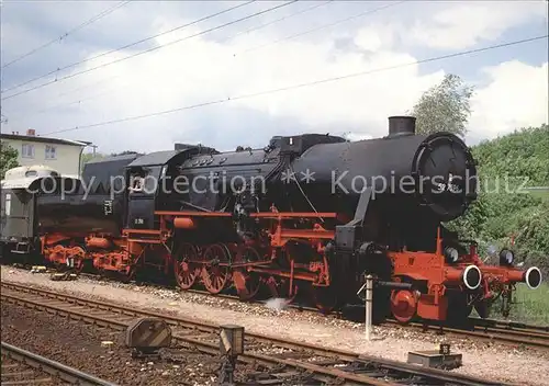 Lokomotive Gueterzug 52 7596 Zollernbahn  Kat. Eisenbahn