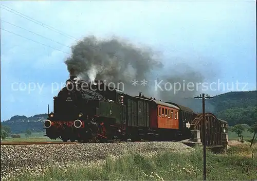 Lokomotive GES Museumszug Dampflok GES 16  Kat. Eisenbahn