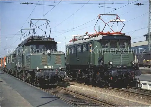 Eisenbahn Elektro Lokomotiven 194 192 1 E44 119 DB Kat. Eisenbahn