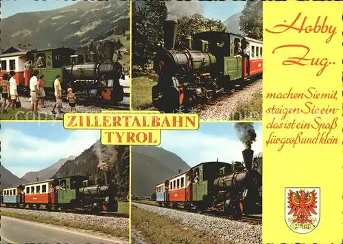 Lokomotive Hobbyzug Lok 6 Zillertalbahn  Kat. Eisenbahn