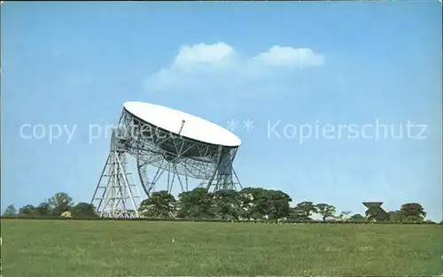 Astronomie Radio Telescope Jodrell Bank Cheshire Kat. Wissenschaft Science