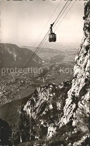 Seilbahn Predigtstuhl Bad Reichenhall  Kat. Bahnen