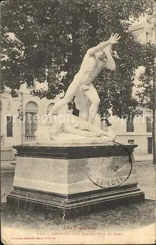 Skulpturen Luchon Statue Cain et Abel  Kat. Skulpturen