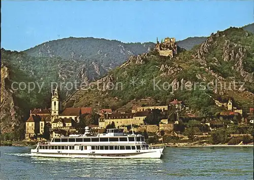 Motorschiffe MFS Wachau Duernstein Donau Kat. Schiffe