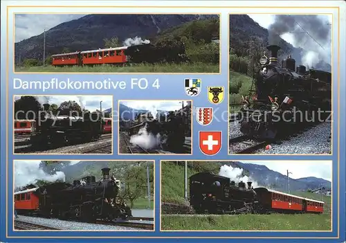 Lokomotive Dampflokomotive FO 4 HG 3 4 Kat. Eisenbahn