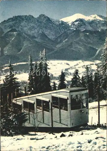 Zahnradbahn Zakopane Gubalowka  Kat. Bergbahn