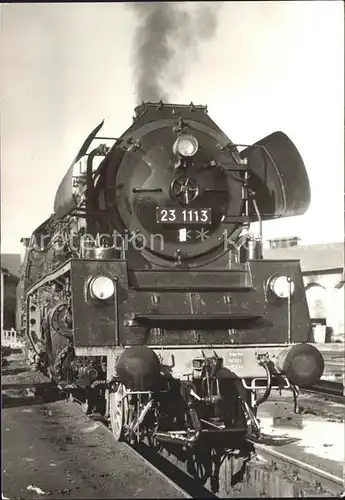 Lokomotive Lok 23 1113 Untersuchungskanal  Kat. Eisenbahn