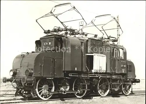 Lokomotive Elektrische Lokomotive Preussische Staatsbahn  Kat. Eisenbahn