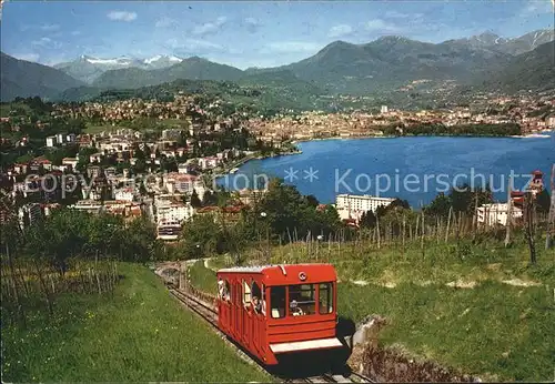 Zahnradbahn Lugano Paradiso S. Salvatore Kat. Bergbahn