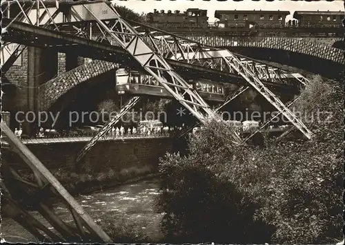 Schwebebahn Wuppertal  Kat. Bahnen