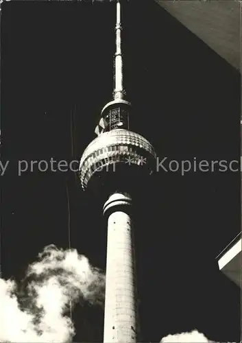 Fernsehturm Funkturm UKW Turm Deutsche Post Berlin  Kat. Gebaeude