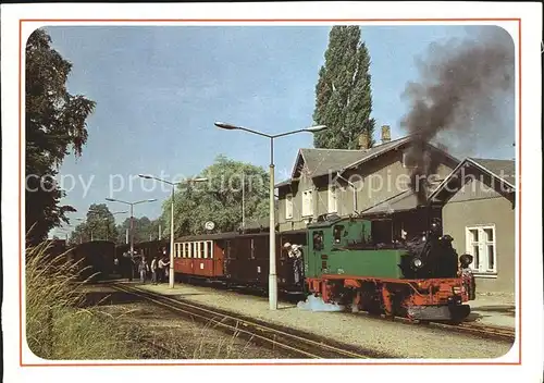 Lokomotive Schmalspurbahn Radebeul Ost Radeburg Moritzburg Kat. Eisenbahn