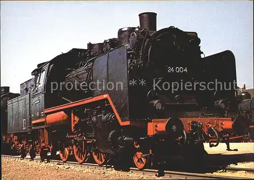 Lokomotive 24 004  Kat. Eisenbahn