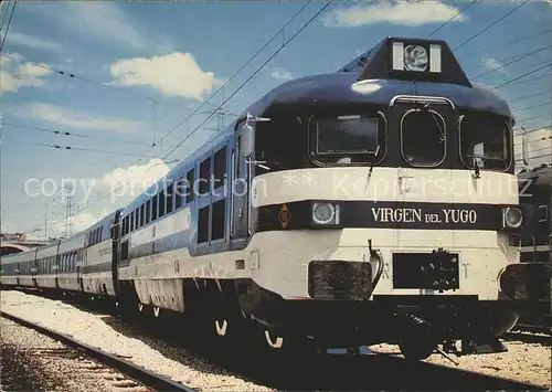 Lokomotive Spanien RENFE Virgen del Yugo  Kat. Eisenbahn