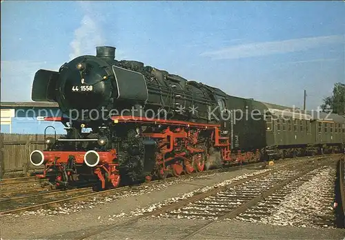 Lokomotive Gueterzug 44 1558  Kat. Eisenbahn