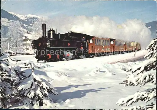 Lokomotive Zillertalbahn Tirol Kat. Eisenbahn