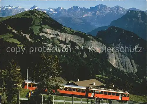 Zahnradbahn Rigi Glarner  und Urner Alpen Kat. Bergbahn
