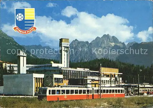 Eisenbahn Vysoke Tatry Strbske Pleso Stanica CSD  Kat. Eisenbahn