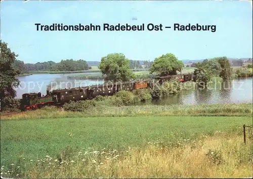 Eisenbahn Traditionsbahn Radebeul Ost Radeburg Kat. Eisenbahn