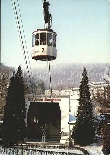 Seilbahn Bad Harzburg  Kat. Bahnen