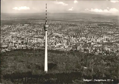 Fernsehturm Funkturm Stuttgart  Kat. Gebaeude