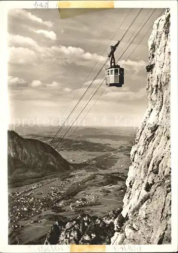 Seilbahn Predigtstuhl Bad Reichenhall  Kat. Bahnen