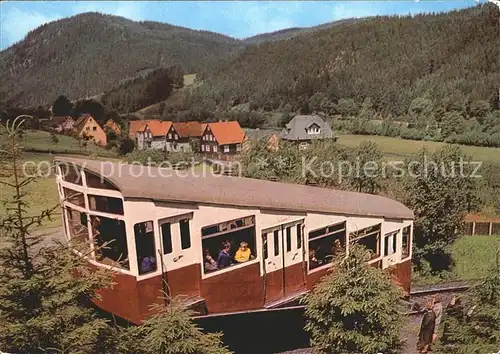 Zahnradbahn Oberweissbach Talstation Obstfelderschmiede  Kat. Bergbahn