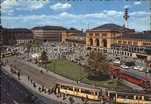 Strassenbahn Hannover Ernst August Platz Hauptbahnhof Kat. Strassenbahn