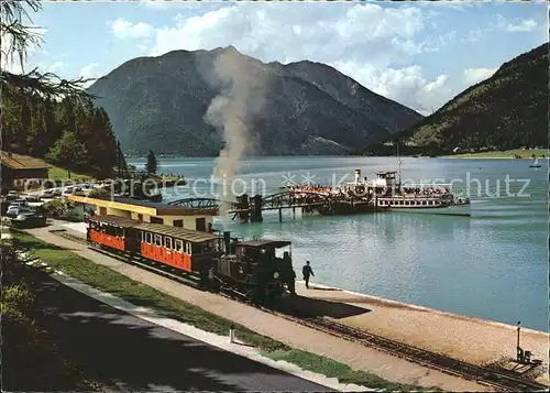 Zahnradbahn Achensee Motorschiff  Kat. Bergbahn