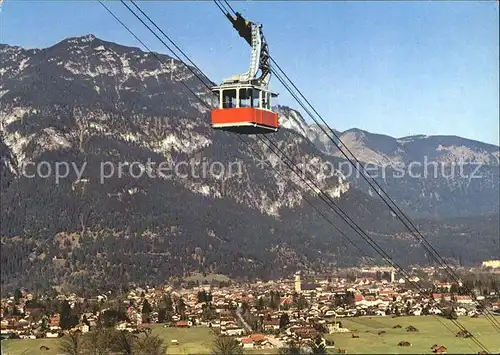 Seilbahn Hausberg Garmisch Partenkirchen  Kat. Bahnen