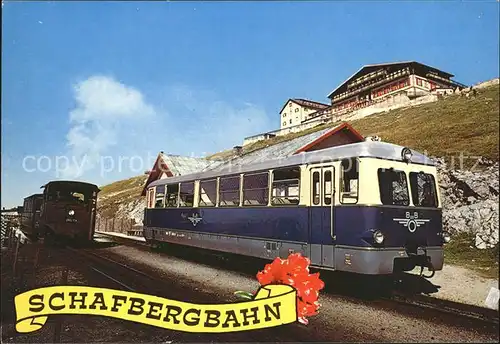Zahnradbahn Schafberg Hotel  Kat. Bergbahn