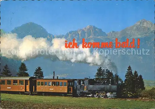 Lokomotive Bergbahn  Kat. Eisenbahn