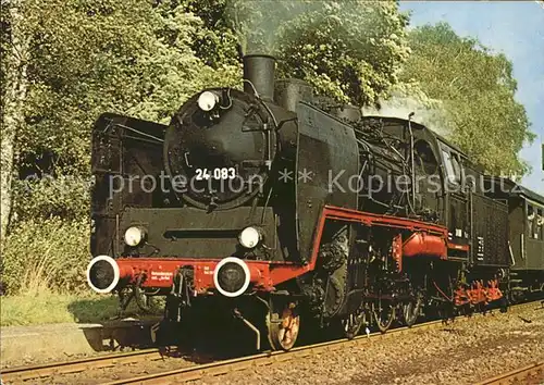 Lokomotive 24 083 Eisenbahn Kurier Kat. Eisenbahn