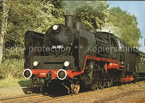 Lokomotive 24 083 Eisenbahn Kurier  Kat. Eisenbahn