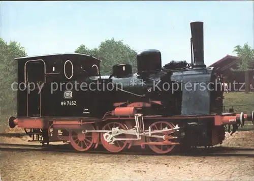 Lokomotive 89 7462 Gueterzug Tenderlokomotive  Kat. Eisenbahn