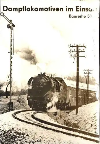 Lokomotive Dampflokomotive Baureihe 50 30 Kat. Eisenbahn