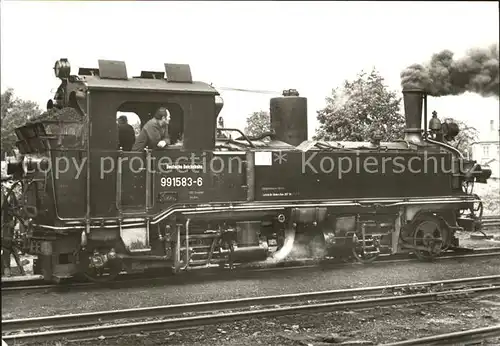 Lokomotive 991583 6 Deutsche Reichsbahn  Kat. Eisenbahn
