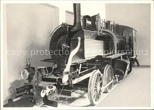 Lokomotive Gueterzug BBI Verkehrsmuseum Nuernberg  Kat. Eisenbahn