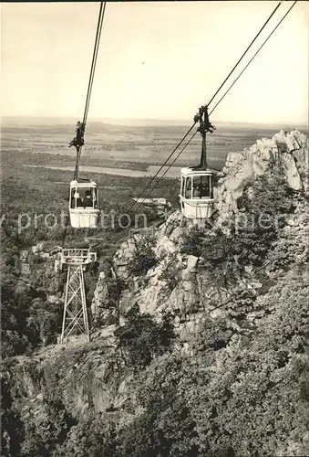 Seilbahn Thale Harz Kat. Bahnen