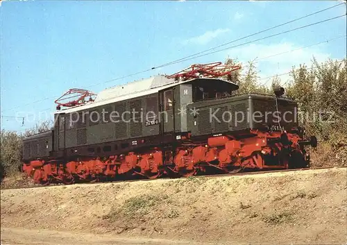Lokomotive 100 Jahre E Lok Verkehrsmuseum Dresden  Kat. Eisenbahn