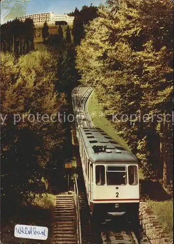 Zahnradbahn Sommerberg Wildbad Schwarzwald  Kat. Bergbahn
